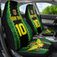 Custom Mali Football Car Seat Cover Les Aigles-Green, Gold & Red