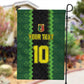 Custom Mali Football Garden Flag Les Aigles-Green, Gold & Red