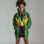 Custom Mali Football Hoodie Dress Les Aigles-Green, Gold & Red