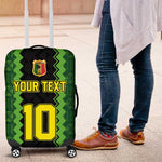 Custom Mali Football Luggage Cover Les Aigles-Green, Gold & Red