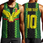 Custom Mali Football Men Tank Top Les Aigles-Green, Gold & Red