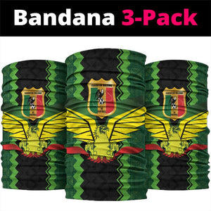 Mali Football Neck Gaiter Les Aigles-Green, Gold & Red - African Pride