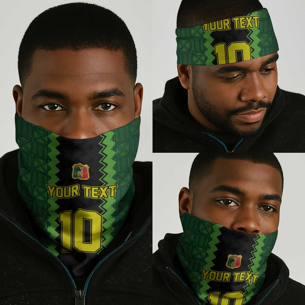 Mali Football Neck Gaiter Les Aigles-Green, Gold & Red - African Pride