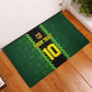 Custom Mali Football Rubber Doormat Les Aigles-Green, Gold & Red