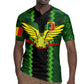 Custom Mali Football Rugby Jersey Les Aigles-Green, Gold & Red