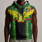 Custom Mali Football Sleeveless Hoodie Les Aigles-Green, Gold & Red - African Pride