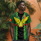 Custom Mali Football T shirt Les Aigles-Green, Gold & Red