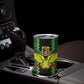 Custom Mali Football Tumbler Cup Les Aigles-Green, Gold & Red