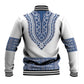 Cape Verde Baseball Jacket Pano di Terra Dashiki Style
