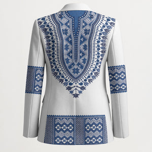 Cape Verde Blazer Pano di Terra Dashiki Style