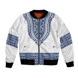 Cape Verde Bomber Jacket Pano di Terra Dashiki Style