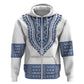 Cape Verde Hoodie Pano di Terra Dashiki Style