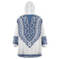 Cape Verde Kid Wearable Blanket Hoodie Pano di Terra Dashiki Style