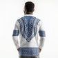 Cape Verde Long Sleeve Polo Shirt Pano di Terra Dashiki Style