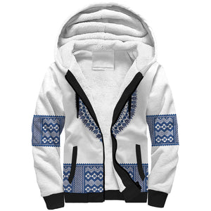 Cape Verde Sherpa Hoodie Pano di Terra Dashiki Style
