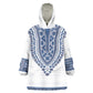 Cape Verde Wearable Blanket Hoodie Pano di Terra Dashiki Style