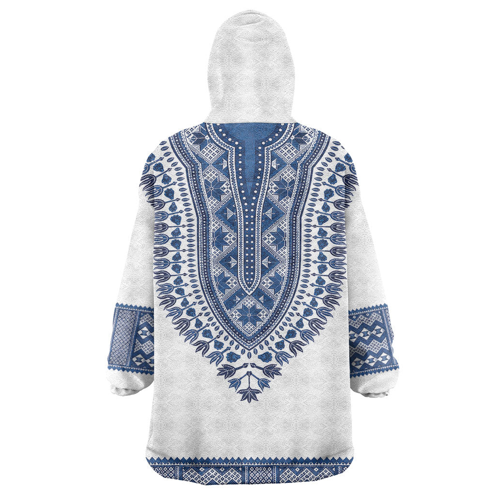 Cape Verde Wearable Blanket Hoodie Pano di Terra Dashiki Style