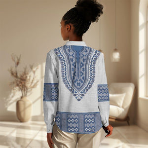 Cape Verde Women Casual Shirt Pano di Terra Dashiki Style