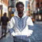 Cape Verde Zip Hoodie Pano di Terra Dashiki Style