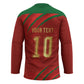Custom Morocco National Football Hockey Jersey Atlas Lions-Claws