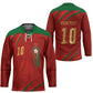 Custom Morocco National Football Hockey Jersey Atlas Lions-Claws