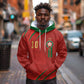 Custom Morocco National Football Hoodie Atlas Lions-Claws