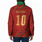 Custom Morocco National Football Padded Jacket Atlas Lions-Claws
