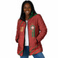 Custom Morocco National Football Padded Jacket Atlas Lions-Claws