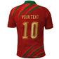 Custom Morocco National Football Polo Shirt Atlas Lions-Claws