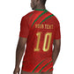 Custom Morocco National Football Rugby Jersey Atlas Lions-Claws