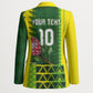 Custom South Africa National Football Blazer King Protea with African Tribal Geometric Pattern Culture Art