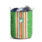 Cote d'Ivoire Laundry Basket The Elephants with African Pattern Stripes
