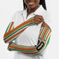 Custom Cote d'Ivoire Arm Sleeves The Elephants with African Pattern Stripes