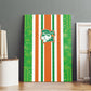 Cote d'Ivoire Canvas Wall Art The Elephants with African Pattern Stripes