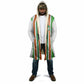 Custom Cote d'Ivoire Cloak The Elephants with African Pattern Stripes