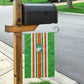 Cote d'Ivoire Garden Flag The Elephants with African Pattern Stripes