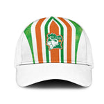 Côte d'Ivoire Mesh Trucker Cap The Elephants with African Pattern Stripes
