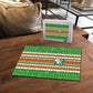 Cote d'Ivoire Puzzle The Elephants with African Pattern Stripes
