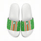 Cote d'Ivoire Slide Sandals The Elephants with African Pattern Stripes