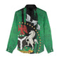Nigeria Independence Day Women Casual Shirt - National Seal with Peace Dove - African Pattern LT03