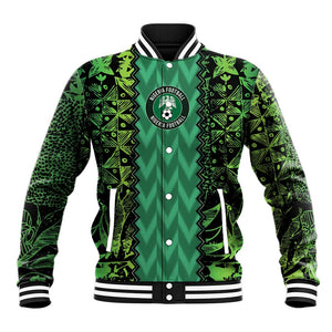 Custom Nigeria Football Baseball Jacket Champions-Special Edition - African Pride