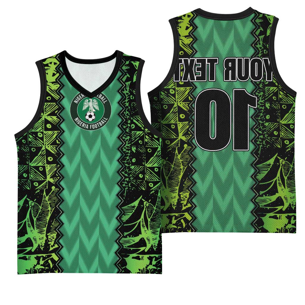 Custom Nigeria Football Basketball Jersey Champions-Special Edition - African Pride