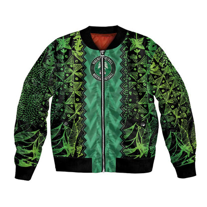 Custom Nigeria Football Bomber Jacket Champions-Special Edition - African Pride