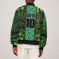 Custom Nigeria Football Bomber Jacket Champions-Special Edition - African Pride