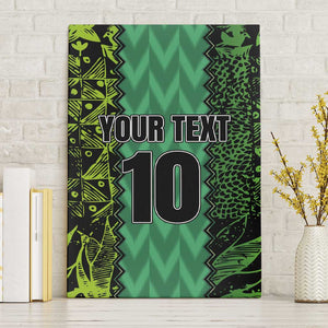 Custom Nigeria Football Canvas Wall Art Champions-Special Edition - African Pride
