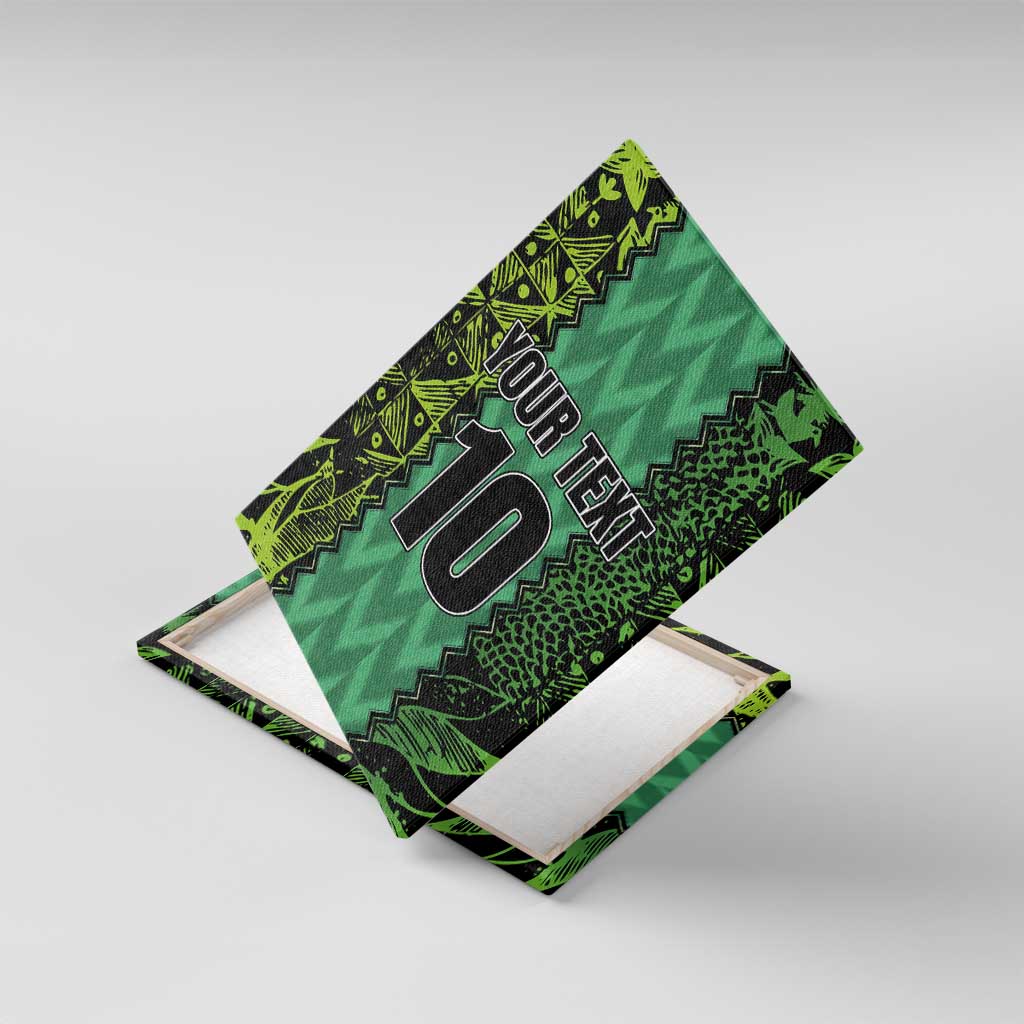 Custom Nigeria Football Canvas Wall Art Champions-Special Edition - African Pride
