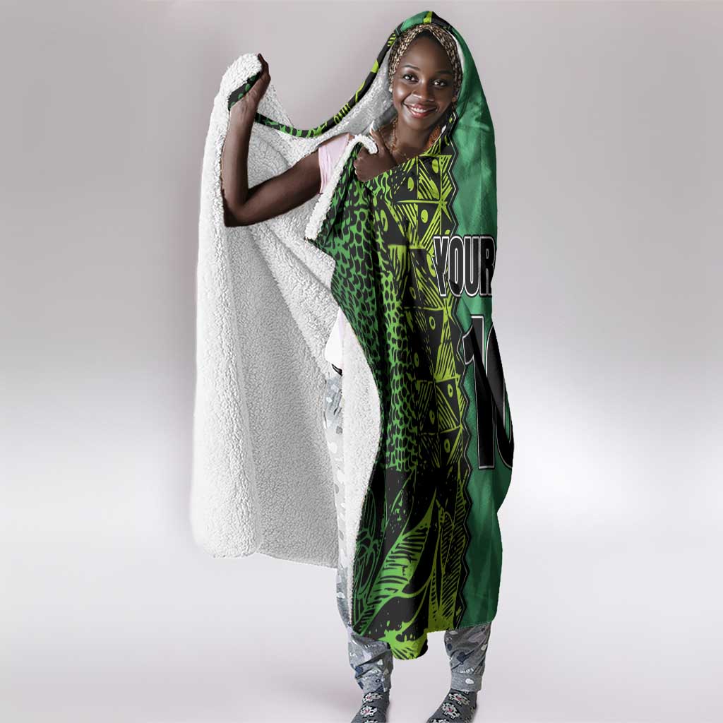 Custom Nigeria Football Hooded Blanket Champions-Special Edition - African Pride