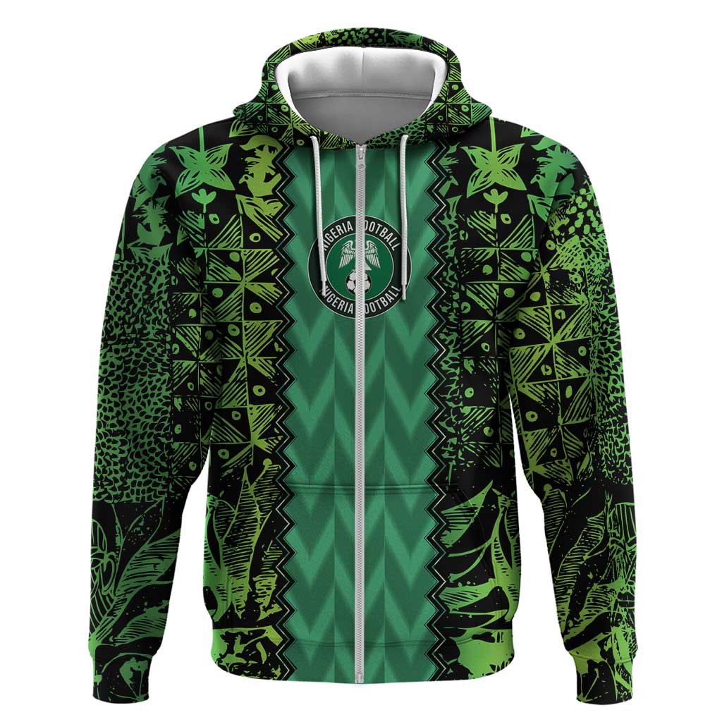 Custom Nigeria Football Hoodie Champions-Special Edition - African Pride