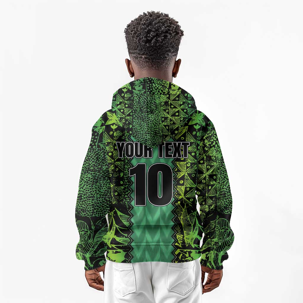 Custom Nigeria Football Kid Hoodie Champions-Special Edition - African Pride