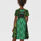 Custom Nigeria Football Kid Short Sleeve Dress Champions-Special Edition - African Pride